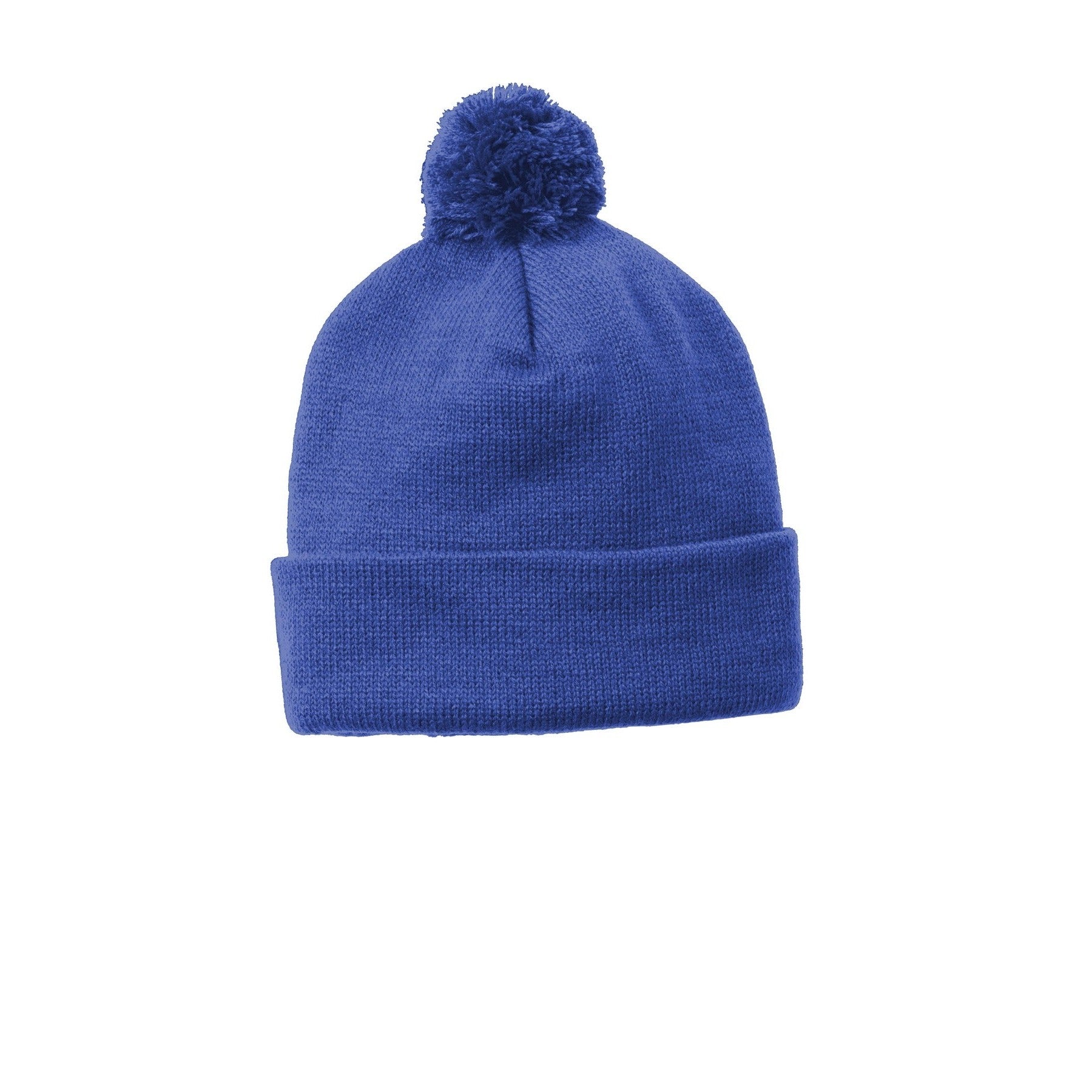 Sport-Tek-Sport-Tek ® Solid Pom Pom Beanie. STC37-MedTech-6